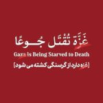 غزه گرسنه است!
و واي بر ما !
كه تعدادي مسلمان ، نه اصلا ، تعدادي انسان در محاصره دارند از گرسنگي مي ميرند…
و 
حقوق بشر، دروغي است به پهناي همه دنيا!